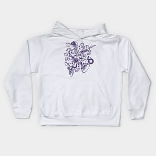 Tattoo Machine Kids Hoodie